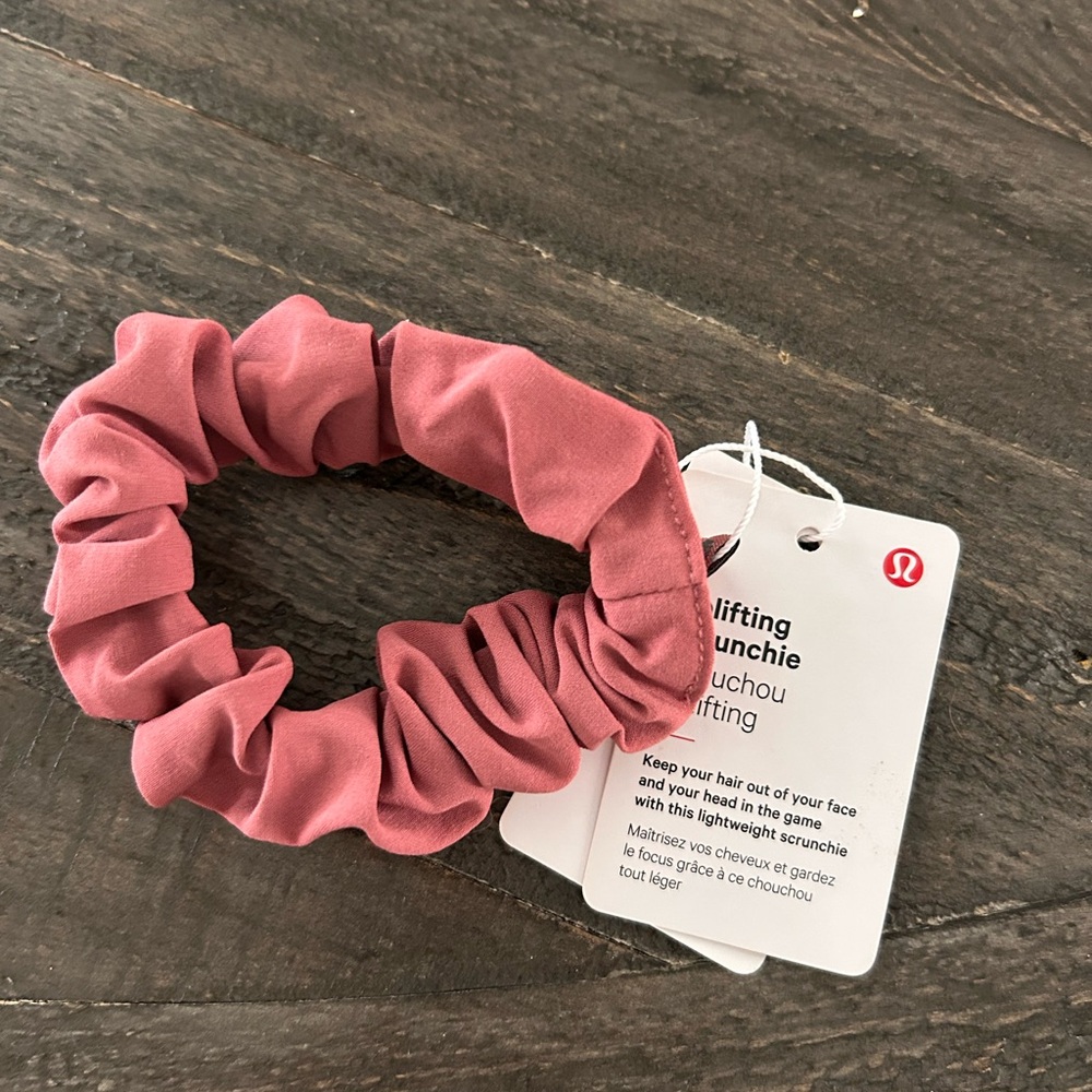 lululemon athletica Dusty Rose Hair Scrunchie